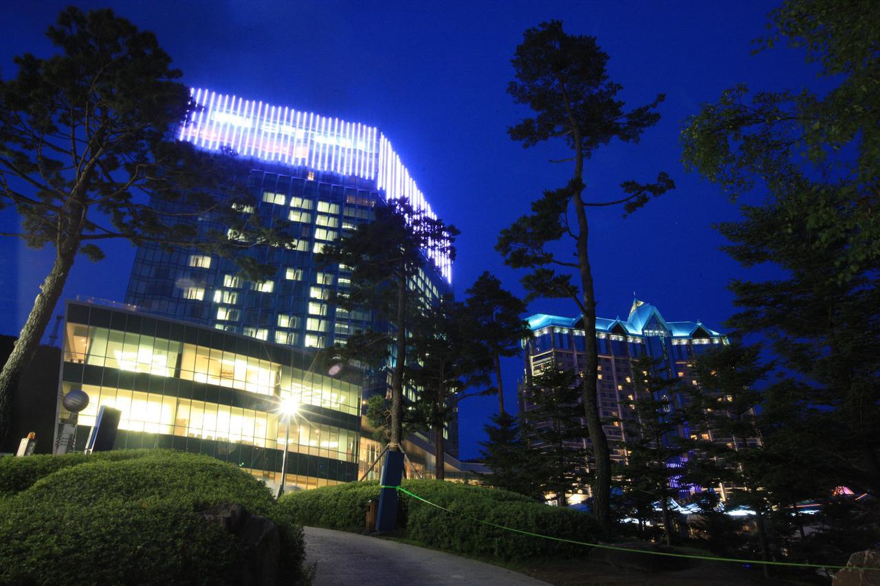 High1 Grand Hotel Convention Tower Jeongseon Exterior photo