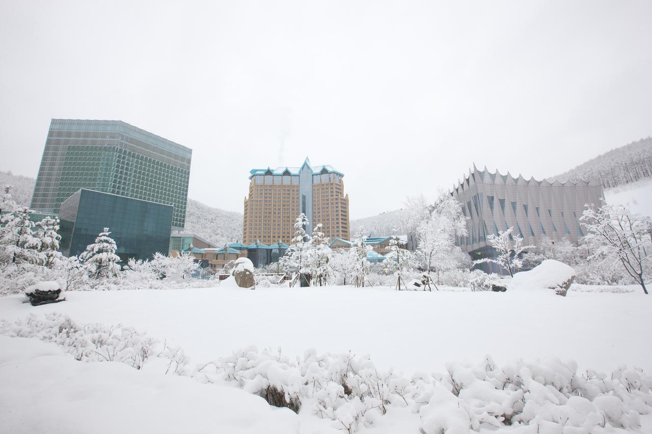 High1 Grand Hotel Convention Tower Jeongseon Exterior photo